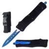 9" Blue Ghost Out Of The Front Tactical Automatic OTF Knife -Knife Sales Store 112LBLDP20 20Copy