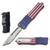 9" American Flag Out Of The Front Automatic OTF Knife 2 9" American Flag Out Of The Front Automatic OTF Knife -Knife Sales Store 112LUSTP20 20Copy