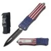 8.25" American Flag Tracker OTF Dual Action Automatic Knife -Knife Sales Store 112MUSDP20 20Copy