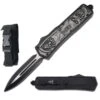 8" Stonewash Grim Reaper Automatic OTF Knife 1 8" Stonewash Grim Reaper Automatic OTF Knife -Knife Sales Store 118SW