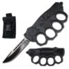 Biker USA Knuckle OTF Knife - Black Handle -Knife Sales Store 143BK