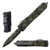 8.25" Automatic Dual Shadow Jumper Digital Camo OTF Knife -Knife Sales Store 185DGDP