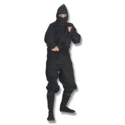 Black Ninja Uniform - Large