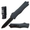 9" Black Matrix Out Of The Front OTF Automatic Knife -Knife Sales Store 204BK
