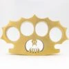 Pure Brass Demonic Skull Knuckle Paper Weight 1 Pure Brass Demonic Skull Knuckle Paper Weight -Knife Sales Store 6B1 BN2787