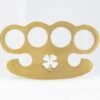 Rare Lucky Charm 100% Pure Brass Knuckle Paper Weight Accessory -Knife Sales Store 6B1 BN2859