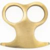 Solid Brass Two-Finger Knuckle Paper Weight -Knife Sales Store 6B2 BN2862 2