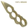 Solid Brass Knuckleduster Novelty Paper Weight Accessory -Knife Sales Store BN4 1