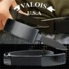 Hidden Belt Buckle Knife With Belt -Knife Sales Store DV01