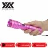 DZS Pink Delta Stun Gun 10 Million Volt Rechargeable With LED Flashlight 2 DZS Pink Delta Stun Gun 10 Million Volt Rechargeable With LED Flashlight -Knife Sales Store DZS1500PK1
