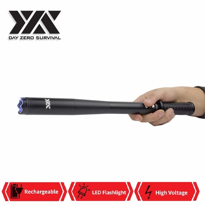 DZS Tactical LED Self Defense Stun Gun Baton Rechargeable 3 DZS Tactical LED Self Defense Stun Gun Baton Rechargeable
