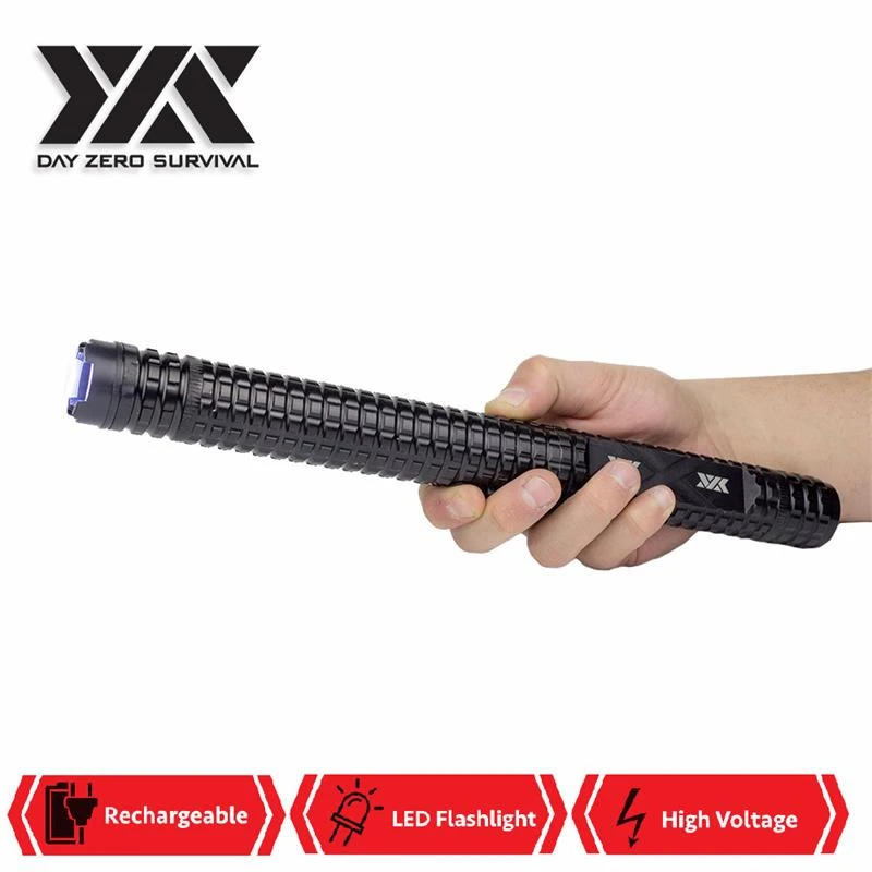 DZS Elite Tactical Stun Gun With 3 Functions LED Flashlight 3 DZS Elite Tactical Stun Gun With 3 Functions LED Flashlight