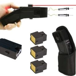 Rechargeable Safety Remote Electric Shock Stun Gun Self Defense Remote Distance Shock