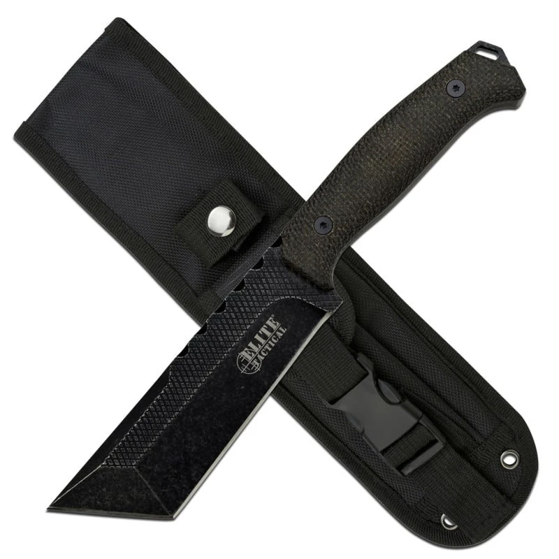 Elite Tactical 10.50 Inch Combat Knife With Micarta Handle 3 Elite Tactical 10.50 Inch Combat Knife With Micarta Handle