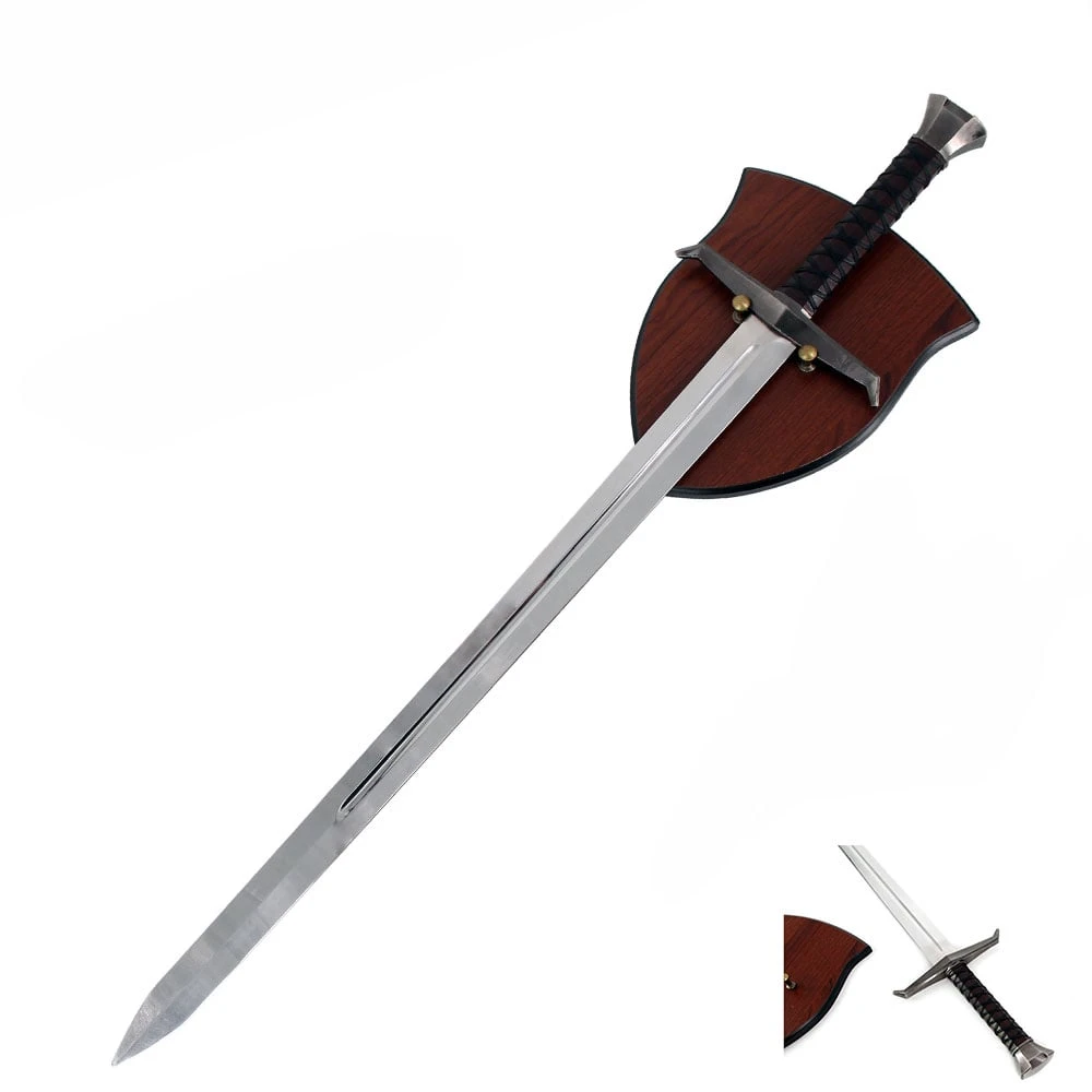 King Arthur Excalibur Legendary Sword With Display Wall Plaque 3 King Arthur Excalibur Legendary Sword With Display Wall Plaque