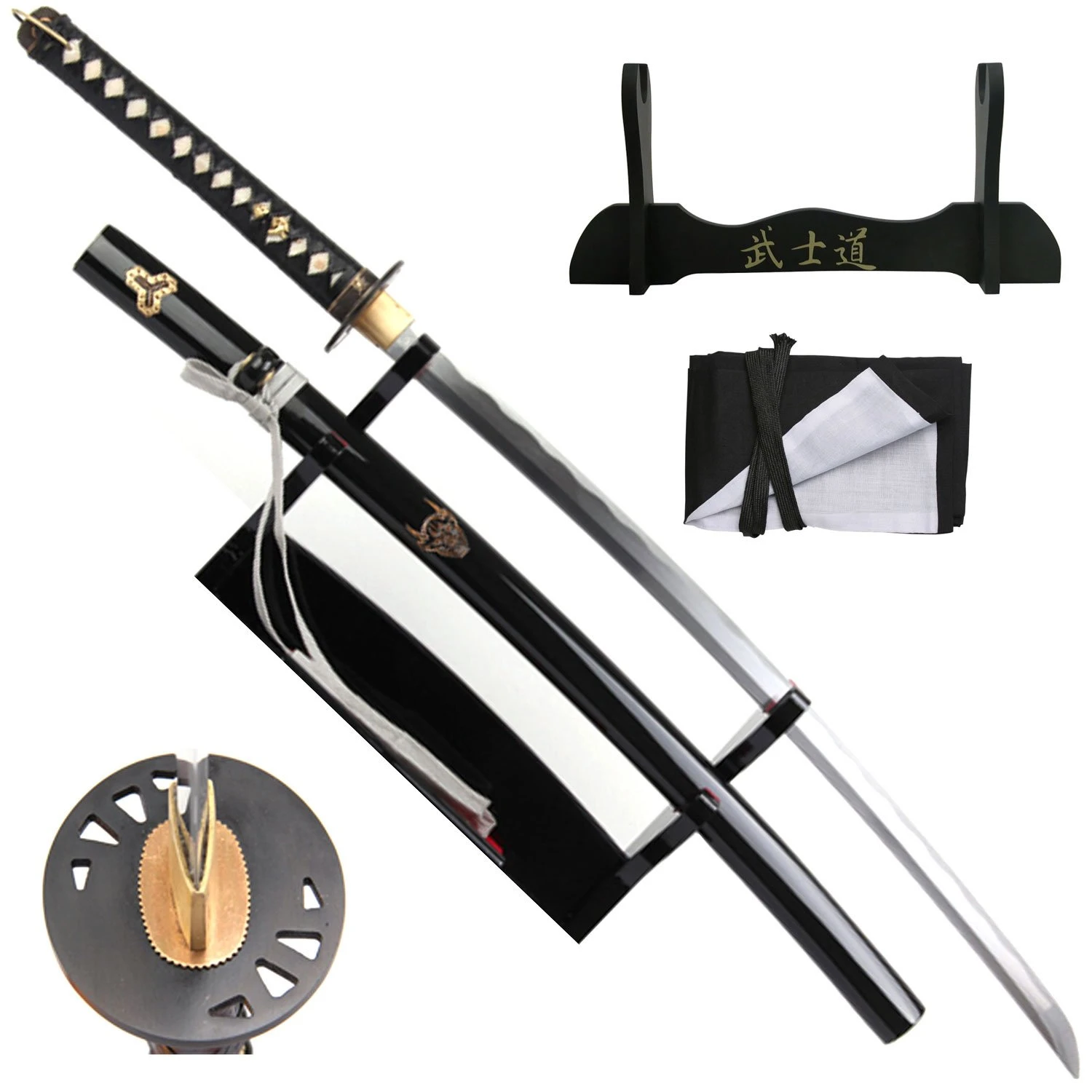 Kill Bill Full Tang Hanzo Demon Carbon Steel Sword 3 Kill Bill Full Tang Hanzo Demon Carbon Steel Sword