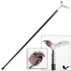36" Copper Eagle Head Handle Gentlemen Walking Cane Stick