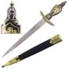 Lion Crusader Dagger With Scabbard 2 Lion Crusader Dagger With Scabbard -Knife Sales Store FL22230