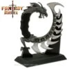 Skull Dragon Multi Blade Dagger With Display Stand 2 Skull Dragon Multi Blade Dagger With Display Stand -Knife Sales Store FM571