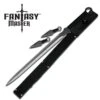 28" Ninja Sword With 6" Kunai Throwers Set - Rough Finish -Knife Sales Store FM644D