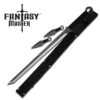 28" Ninja Sword With 6" Kunai Throwing Knives Set - Two Tone Blade 2 28" Ninja Sword With 6" Kunai Throwing Knives Set - Two Tone Blade -Knife Sales Store FM644T