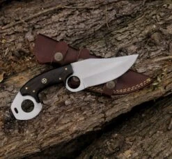 Skinner Hunting Knife High Carbon Steel Blade Tactical Combat