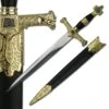 King Solomon Dagger Short Sword 2 King Solomon Dagger Short Sword -Knife Sales Store HK024BK