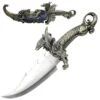 Dragon With Movable Wings Standing Fantasy Bowie Short Sword 1 Dragon With Movable Wings Standing Fantasy Bowie Short Sword -Knife Sales Store HK349.1