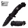 Marines MTech USA Spring Assisted Knife Tactical Black Handle 2 Marines MTech USA Spring Assisted Knife Tactical Black Handle -Knife Sales Store MA1049BK