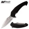 8 Inch Manual Pocket Knife Black Aluminum Handle 2 8 Inch Manual Pocket Knife Black Aluminum Handle -Knife Sales Store MT 1063BK