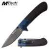 MTech USA Manual Folding Pocket Knife Black Blue G10 Handle -Knife Sales Store MT 1067BL