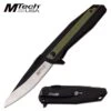 8 Inch Two Tone Manual Folding Pocket Knife Black Green Handle 2 8 Inch Two Tone Manual Folding Pocket Knife Black Green Handle -Knife Sales Store MT 1081GN