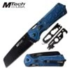 Manual Folding Pocket Knife Hidden Multi Tools In Blue Handle 2 Manual Folding Pocket Knife Hidden Multi Tools In Blue Handle -Knife Sales Store MT 1104BL