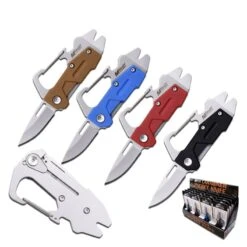 Mtech Manual Folding Utility Pocket Knife | 16 Pieces In POP Box