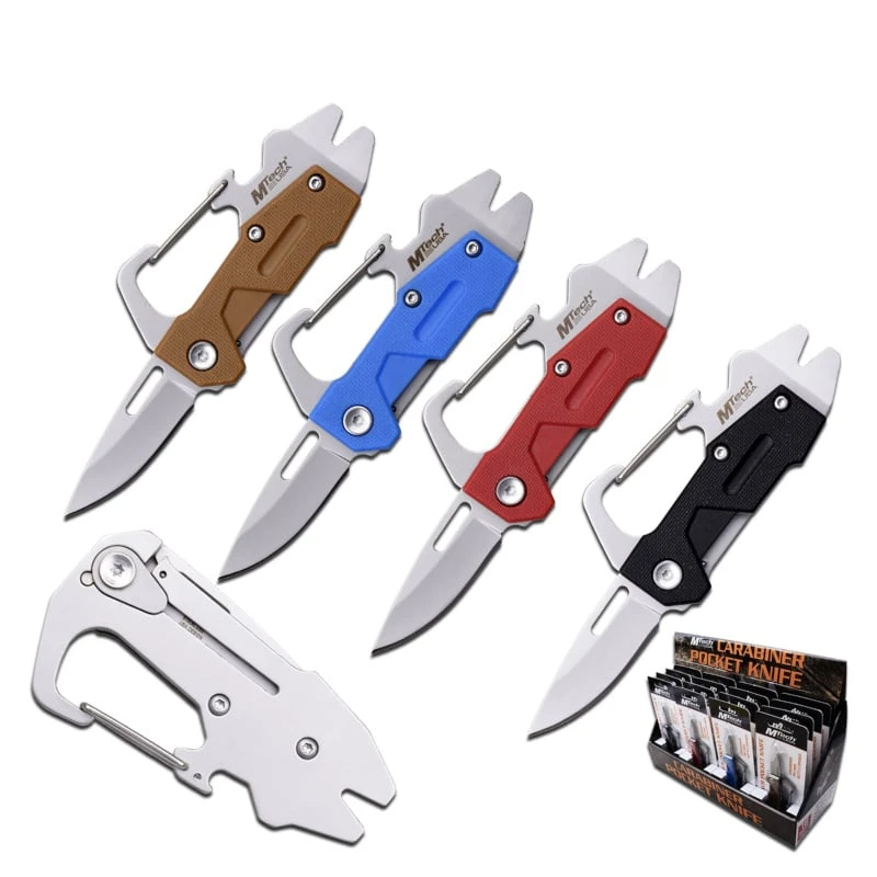 Mtech Manual Folding Utility Pocket Knife | 16 Pieces In POP Box 3 Mtech Manual Folding Utility Pocket Knife | 16 Pieces In POP Box