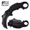 Mtech Xtreme Ballistic Black Hawk Karambit Spring Assisted Knife -Knife Sales Store MXA815BK