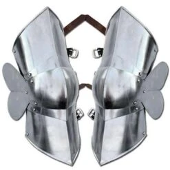 Authentic Battle Ready Greaves Leg Armor Adult Size 16 Guage