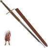 William Wallace 54 Inch Long Two Handed Brass Sword 2 William Wallace 54 Inch Long Two Handed Brass Sword -Knife Sales Store PK1060 William Wallace Sword