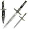 2 Piece Egyptian Mummy Short Sword Dagger Set With Sheath -Knife Sales Store S2370D.1