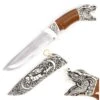 Dragon Head Dagger Fixed Blade Hunting Knife With Scabbard 1 Dragon Head Dagger Fixed Blade Hunting Knife With Scabbard -Knife Sales Store SI18223 1