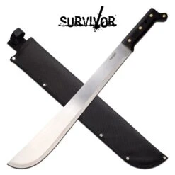 Survivor 22 Inch Machete Survival Knife With ABS Handle