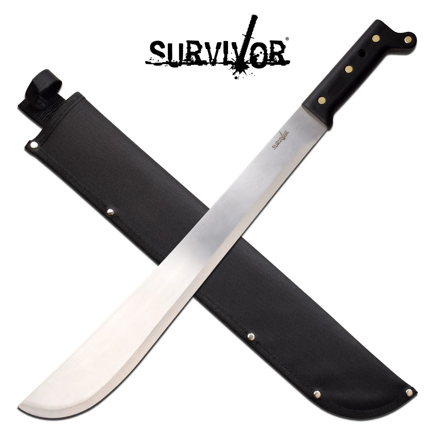 Survivor 22 Inch Machete Survival Knife With ABS Handle 3 Survivor 22 Inch Machete Survival Knife With ABS Handle