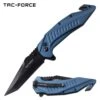 Tac Force Tactical Knife Tanto Blade Spring Assisted Knife Blue -Knife Sales Store TF 1017BL ac915fb4 d0d7 4b47 8791 6f50138a8e3a