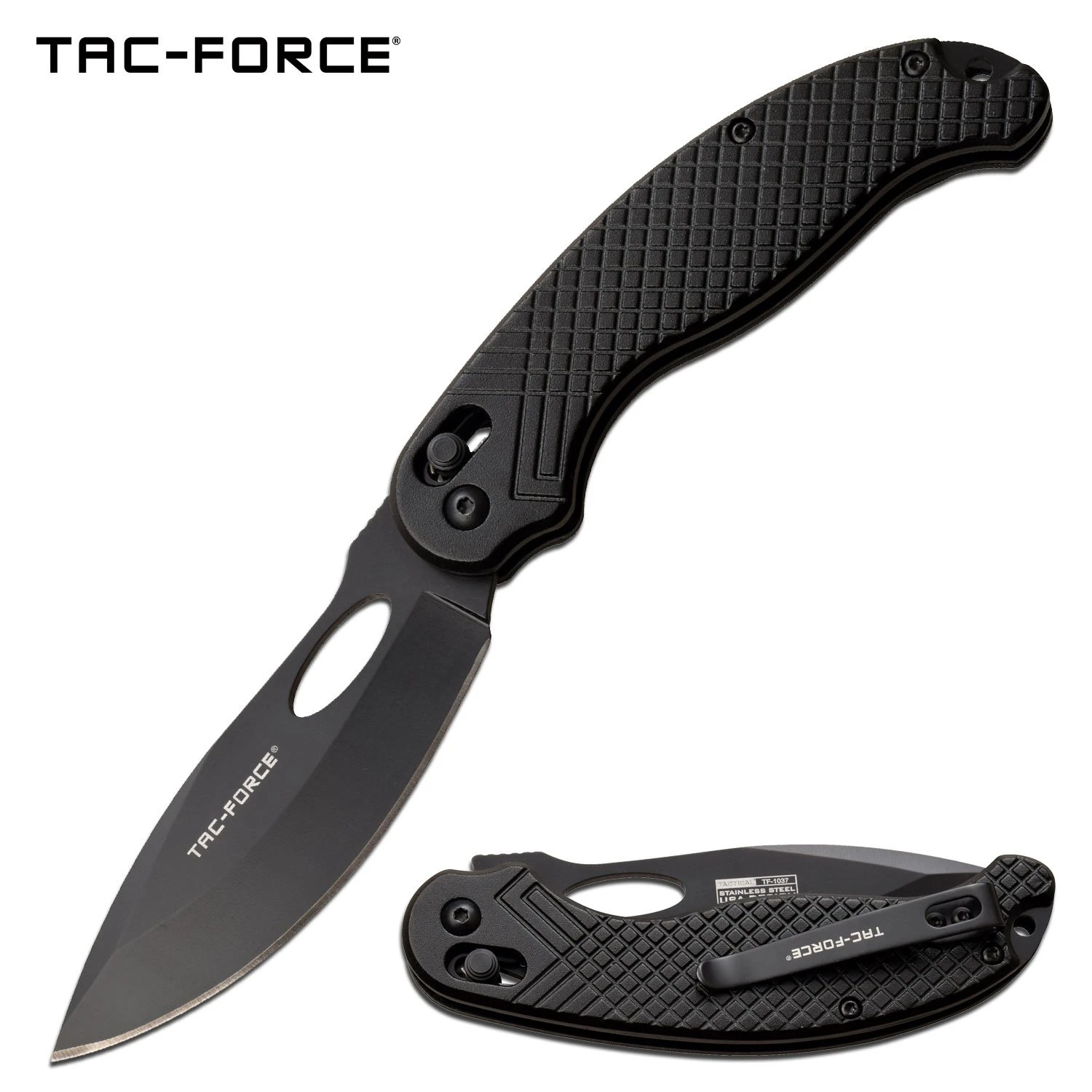Tac Force 8.5 Inch Manual Folding Knife Black Handle Pocket Knife 3 Tac Force 8.5 Inch Manual Folding Knife Black Handle Pocket Knife