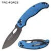 Tac Force 8.5 Inch Manual Folding Knife Blue Handle Pocket Knife 1 Tac Force 8.5 Inch Manual Folding Knife Blue Handle Pocket Knife -Knife Sales Store TF 1037BL