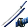 7MM Hand Forged Carbon Steel Blue Katana With Real Ray Skin -Knife Sales Store TR001 BL