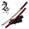 Ten Ryu Hand Sharpen Red Shiraysaya Sword With Sword Bag -Knife Sales Store TR025BG