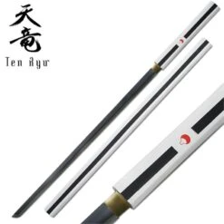 Ten Ryu 40 Inch Overall Length Carbon Steel Blade Ninja Sword