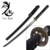 Ten Ryu 42 Inch Handmade 1045 Carbon Steel Blade Samurai Sword Black -Knife Sales Store TR036BK