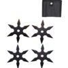 4 Pc Set Ninja Six Point Sure Stick Throwing Stars Shuriken Knife Blade 2 4 Pc Set Ninja Six Point Sure Stick Throwing Stars Shuriken Knife Blade -Knife Sales Store TS 16 4M